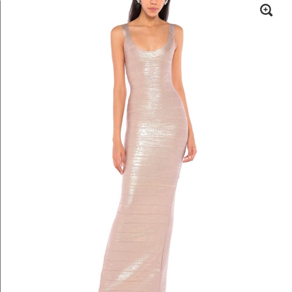 BNWT HERVE LEGER GOWN